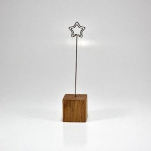 Notizhalter, Bilderhalter, Zettelhalter, Kartenhalter aus Holz