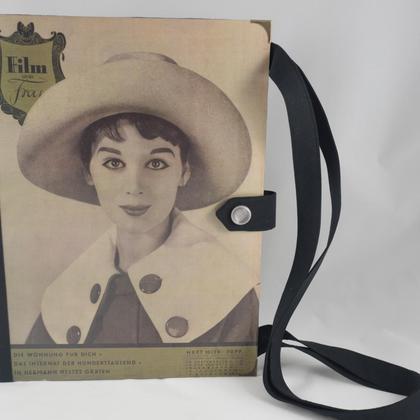 Tasche aus Magazin "Film und Frau"
