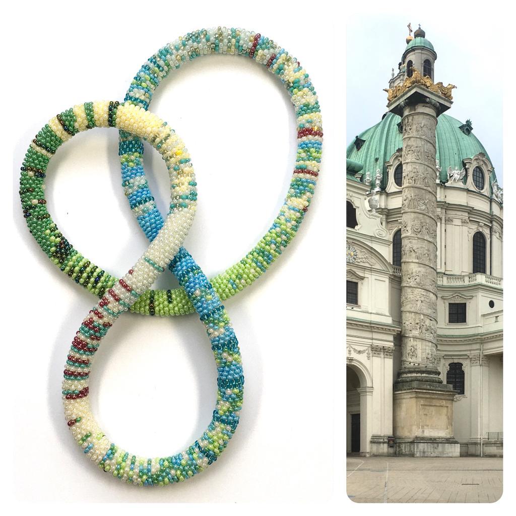 endlose Halskette "Karlsplatz"