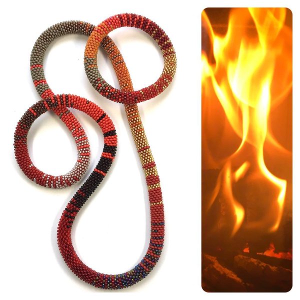 Schmuckset "Feuer"