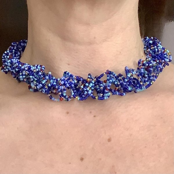 Knautschkette blaumix - Image 2