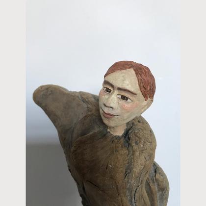 Holztrumm Figur „Manuel“