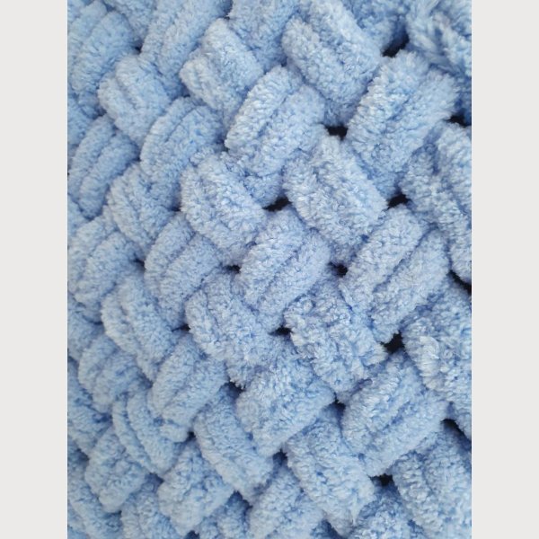 Kuscheldecke Hellblau - Image 3