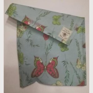 Bienenwachstasche Schmetterling S ca.16×23 cm