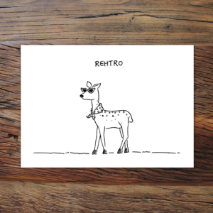 Rehtro (Grußkarte)