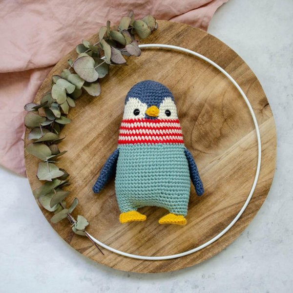 Gehäkelter Pinguin Humboldt aus Bio Baumwolle - Image 2
