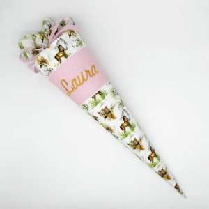 Schultüte „Pferde“ 35 cm Kindergartentüte Geschwistertüte