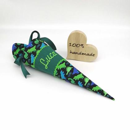 Schultüte "Dinosaurier" 35 cm Kindergartentüte Geschwistertüte