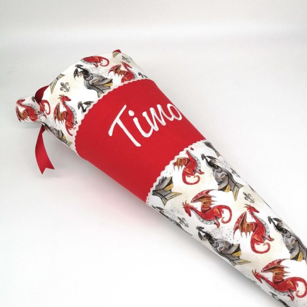 Schultüte "Ritter Drachen" 70 cm - Image 2