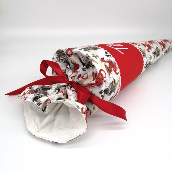 Schultüte "Ritter Drachen" 70 cm - Image 3
