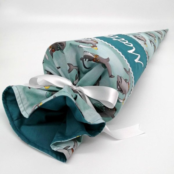 Schultüte "Haie" 70 cm - Image 3