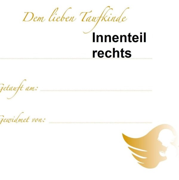 Taufbrief EngelBÄRt mit Stern - Image 3