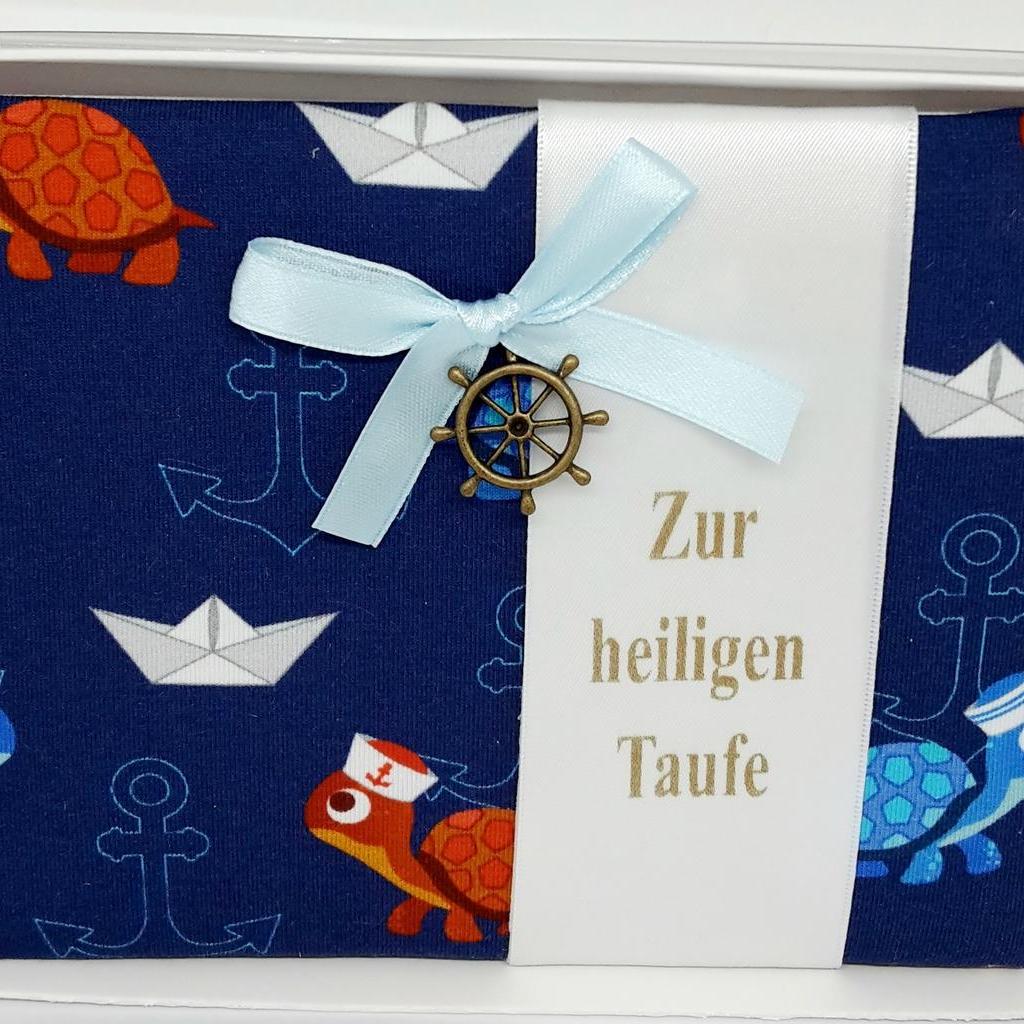 Taufbrief mit Steuerrad: Wilhelm - Konrad