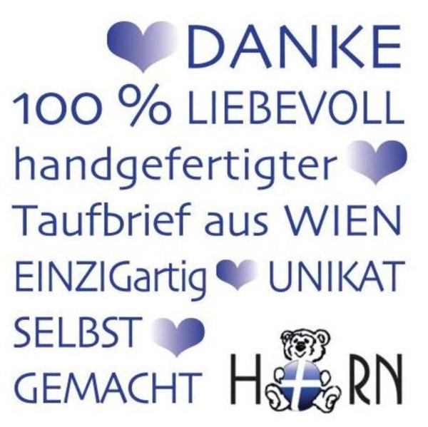 Taufbrief EngelBÄRt mit Stern - Image 4
