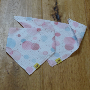 Baby-Wende-Halstuch Musselin „Pastellsplash“