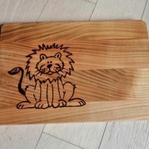 Jausenbrett Löwe
