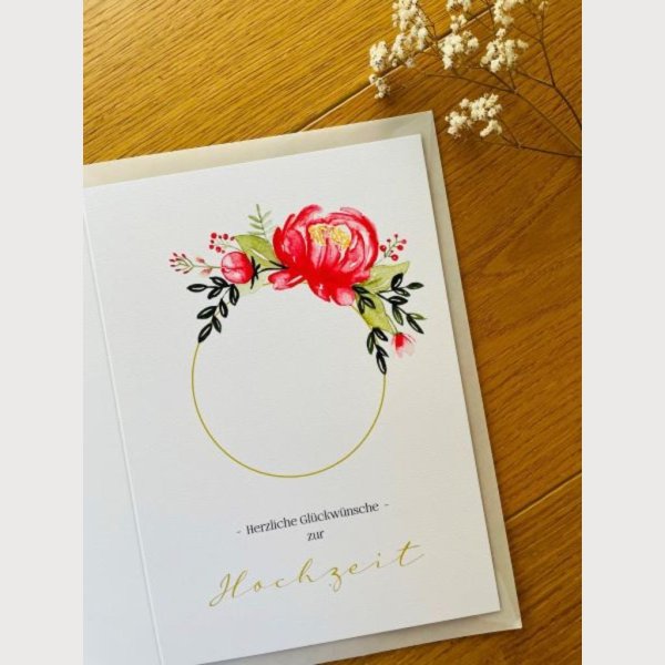 Grußkarte "Hochzeit"