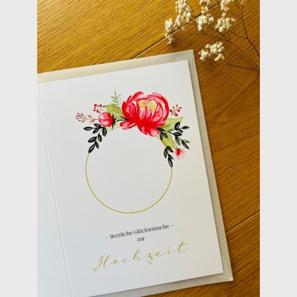 Grußkarte "Hochzeit"