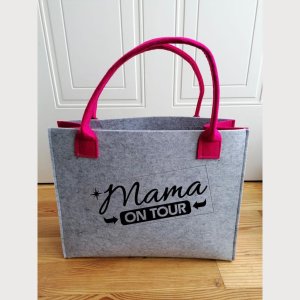 Filz Shopper Mama on Tour