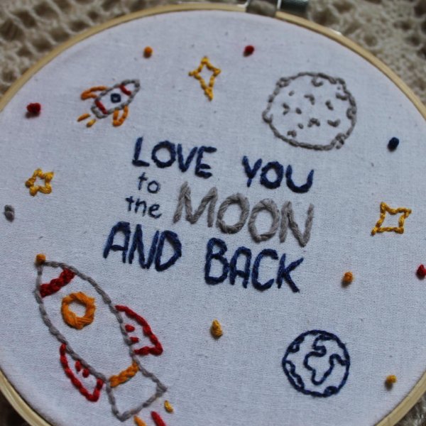 Stickbild "Love you to the moon" - Image 2