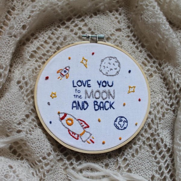 Stickbild "Love you to the moon" - Image 3