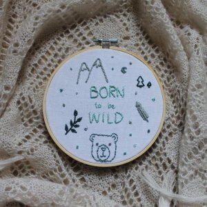 Stickbild „Born to be wild“