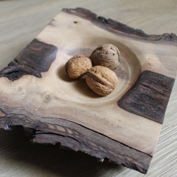 Naturholzschale, ca 15,5 x 18 x 7 cm - Image 4