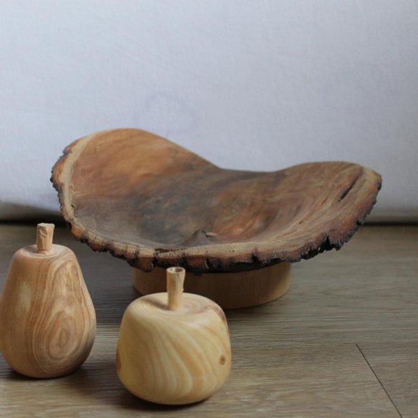 "Schwebende" Holzschale - Image 3
