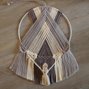 Makrameering „Harley“, geknüpft