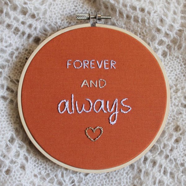 Stickbild "Forever and always" - Image 2