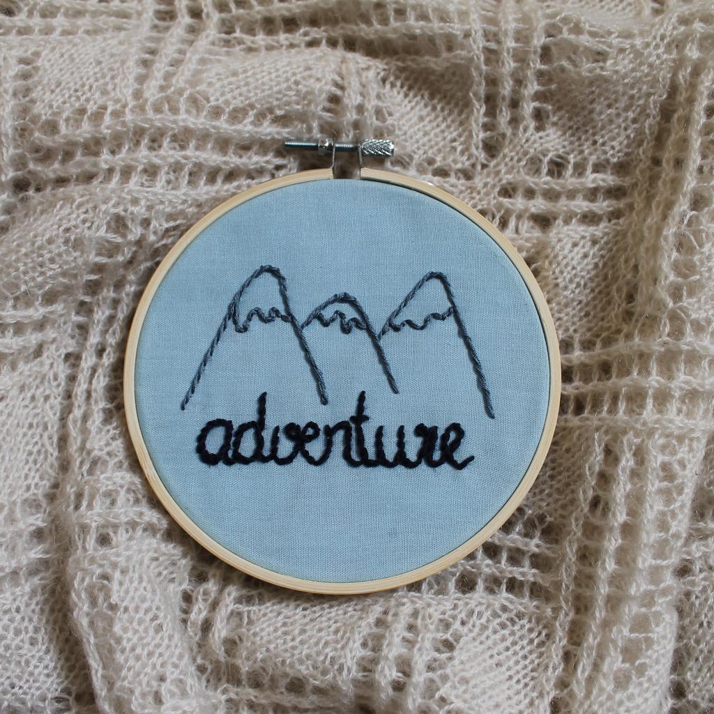 Stickbild "adventure"