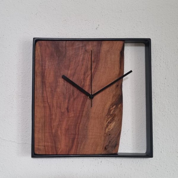 Uhr Wanduhr aus Zwetschge 30cm - Image 2