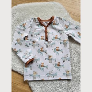 Knopfshirt – Gr. 98