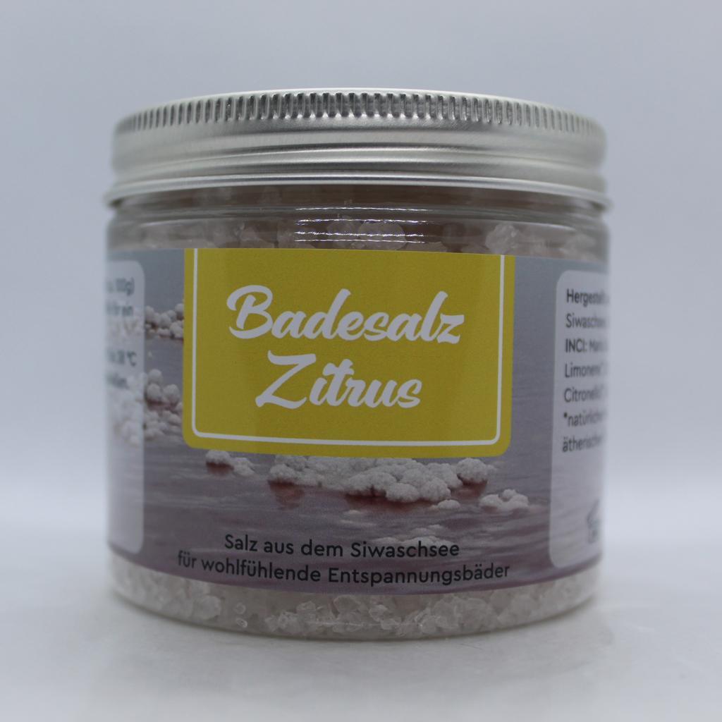Badesalz Zitrus - Aromatherapie