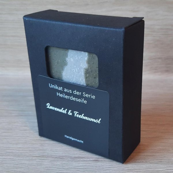 Naturseife Heilerdeseife Lavendel & Teebaumöl - Image 2