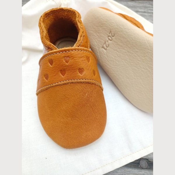 Krabbelschuh 2. Wahl Gr.20/21 cognac - Image 2