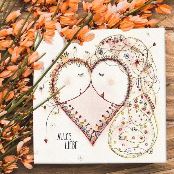 Grußkarte “Alles Liebe” - Image 4