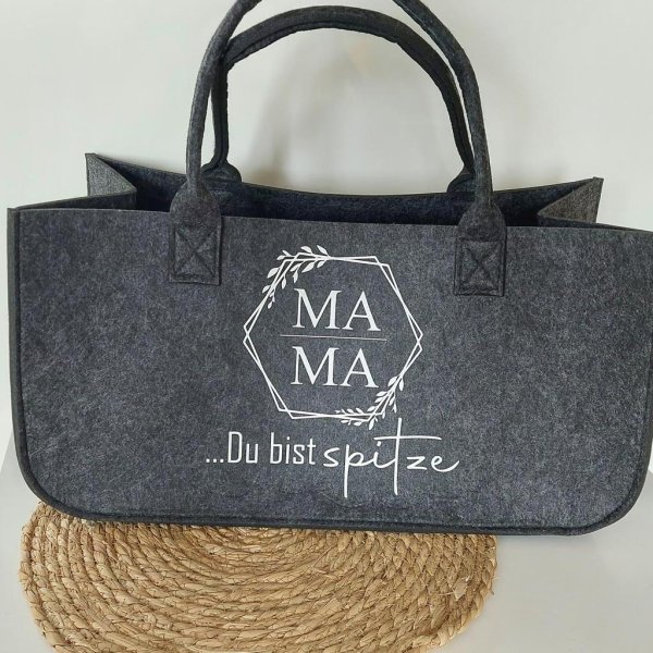 XL Filztasche personalisiert - Image 4