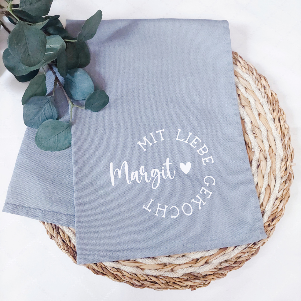 Geschirrtuch  *Mit Liebe gekocht*