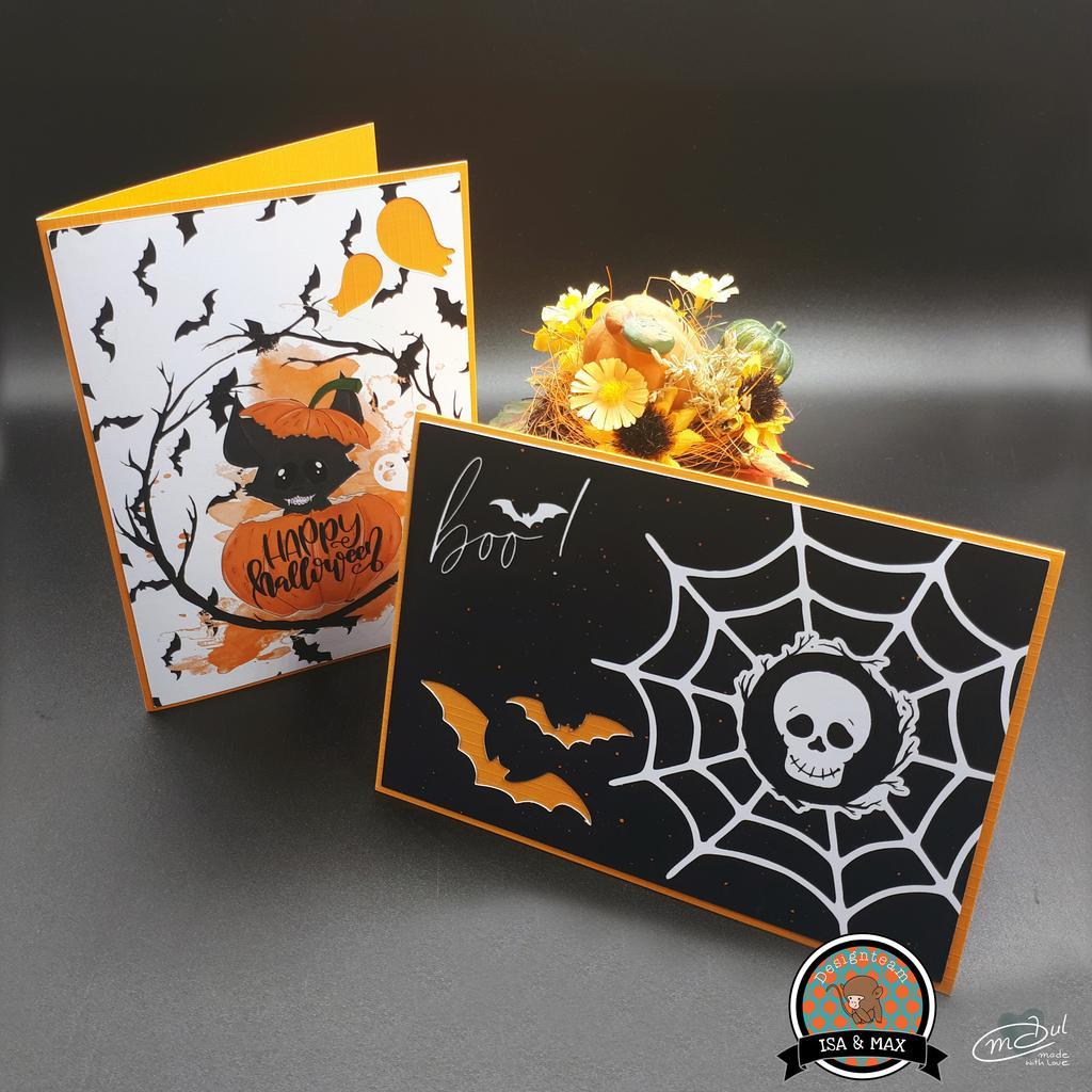 Klappkarte / Grußkarte "Halloween"
