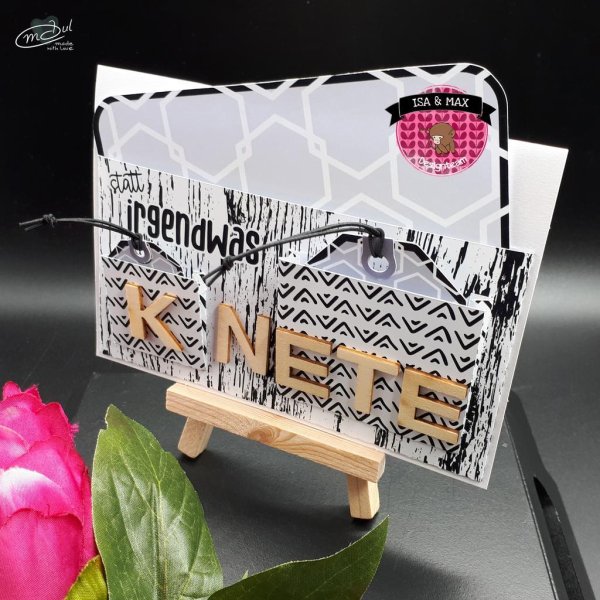 Klappkarte / Grußkarte "Pocket"