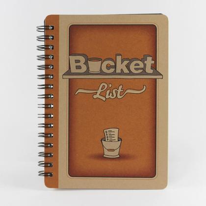 Spiralnotizbuch "Bucket List"