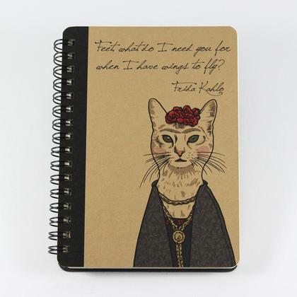 Spiralnotizbuch "Katze"