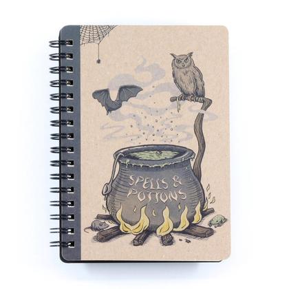 Spiralnotizbuch "Spells & Potions"