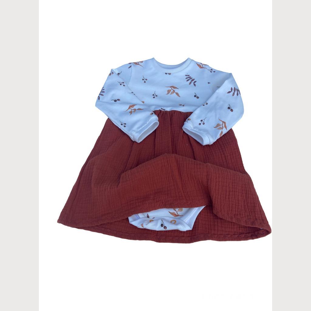 Bodykleid Blätter versch. Größen