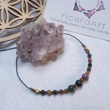 Rubinzoisit Armband
