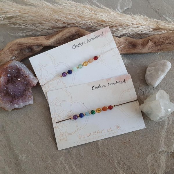 CHAKRA Armband 18K vergoldet/4mm - Image 2