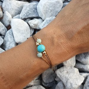 Amazonit-Türkis Armband *SERENITY*