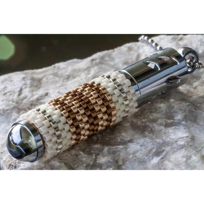 Aromaanhänger mit Glasperlen "Eleganz"