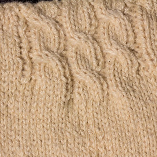 Alpaka Kittyhat für Kinder hellgelb - Image 3